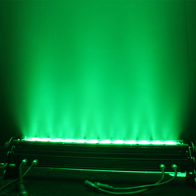Thanh ánh sáng máy giặt treo tường 12 * 3W RGB 3 trong 1 IP65 Trang trí đèn rửa sân khấu
