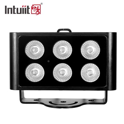 Đèn đèn LED công suất cao Đèn đèn lũ chống nước hình chữ nhật 6 * 5 Watt RGBW 4 In1 Đèn LED