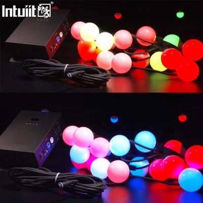 IP54 Đèn thần tiên nhiều màu cắm vào 45m 60 đèn LED RGB Đèn Giáng sinh