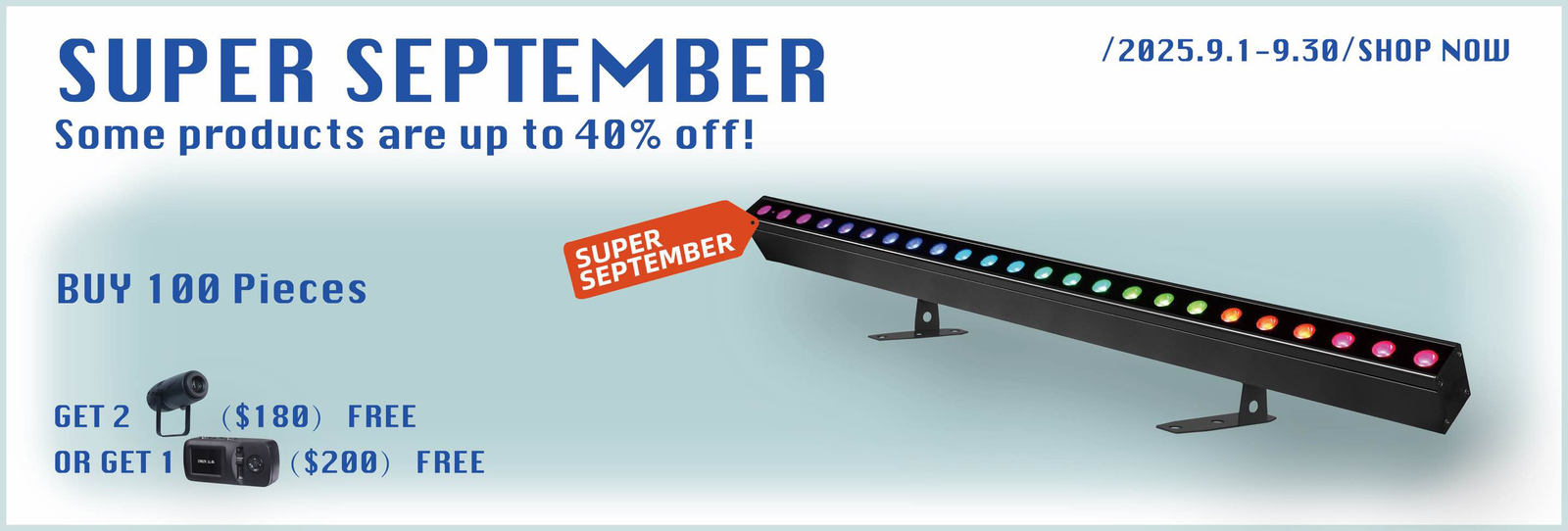 Đèn LED hiệu ứng sân khấu