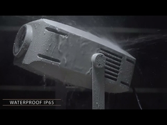 Đèn chiếu Gobo ngoài trời 400W LED chống nước, có thể tùy chỉnh thu phóng