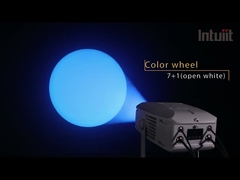 Đèn chiếu Gobo LED trên chân đế, loại đèn pha, IP65, loại kỹ thuật số