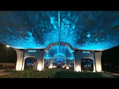 Đèn chiếu hiệu ứng nước LED di chuyển 7 màu 100W cho tiệc