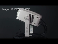 Quảng cáo ánh sáng Led 100W Máy chiếu logo Gobo độ nét cao cho công viên ngoài trời