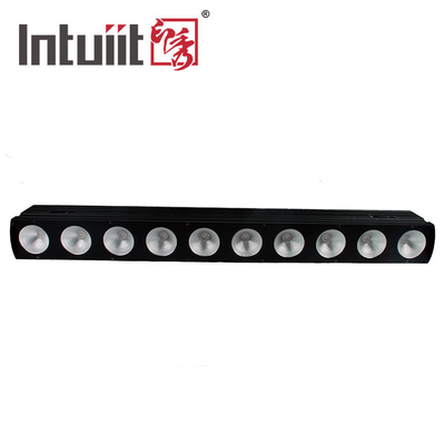 10 * Tri 9w Led Pixel Bar 3 trong 1 Cob Led Wall Washer Light Rgb Điều khiển cá nhân DMX512