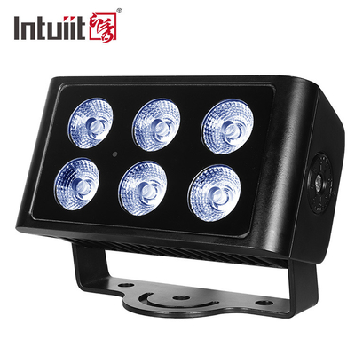 6x5W 4in1 RGBW LED DMX Wall Wash đèn IP65 ngoài trời đèn LED thành phố màu Đèn sân khấu DJ Party Light