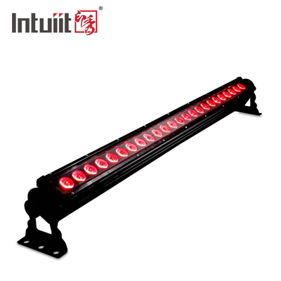 IP65 ngoài trời 24pcs đèn sân khấu Led với DMX RDM Led Wall Wash Light 24 Eyes Rgb Led Bar Light