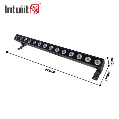 IP65 DMX 14x10w RGBW 4in1 LED ngoài trời Tòa nhà giặt chống nước tường giặt đèn sân khấu