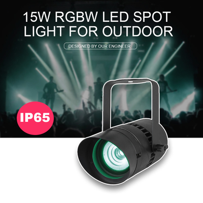 Đèn đèn LED máy giặt tường 15W Đèn hẹp 4,5 độ góc đèn lũ khách sạn vườn RGBW Đèn xây dựng
