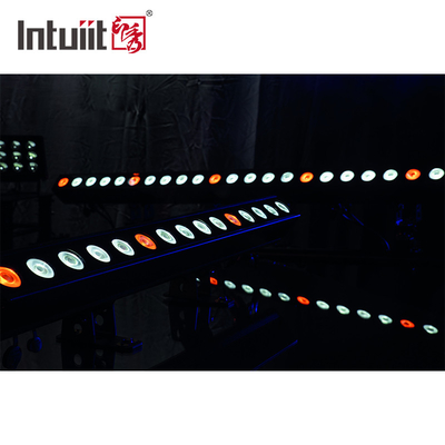 15 * 10Watt Tòa nhà ngoài trời IP65 chống nước Tough Bar Pixel DMX512 RGBWA-UV 6IN1 đèn LED Wall Washer Light