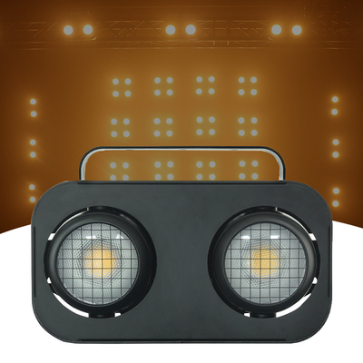 Chuyên nghiệp 2 mắt Độ sáng cao đèn mù 2X90W Cob Led Stage Par Audience Light