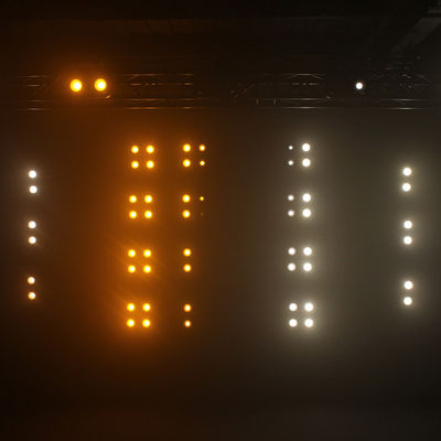 200W RGB 2IN1 DMX COB Par 2x100W 2 Mắt đèn LED Audience Blinder Light 2 Mắt ấm mát trắng Audience Cob Light cho các thanh cưới