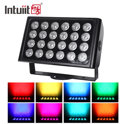 Thiết kế mới Ánh sáng cảnh quan kiến trúc ngoài trời LED góc chùm hẹp IP65 160W RGBW DMX512 đèn pha LED