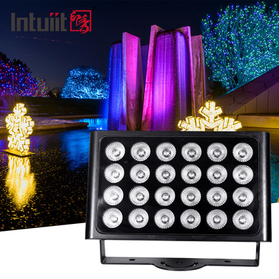 Thiết kế mới Ánh sáng cảnh quan kiến trúc ngoài trời LED góc chùm hẹp IP65 160W RGBW DMX512 đèn pha LED