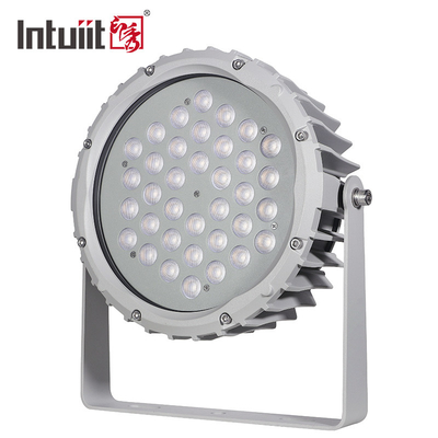 72w RGBW DMX512 Đèn Led chống thấm nước Ánh sáng bên ngoài Cảnh quan Sân vườn Tròn Sân khấu Ánh sáng Par