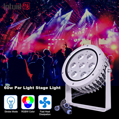 Đèn chiếu sáng cảnh quan ngoài trời Ip65 Dmx 60w Rgbw cho sân vườn