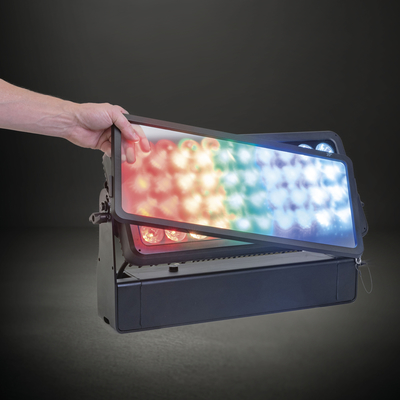 DJ ngoài trời Sự kiện Đèn mù IP65 Citycolor Wall Wash Fixture Stage 40X10W RGBW 4 in 1 LED Wall Washer City Color Light