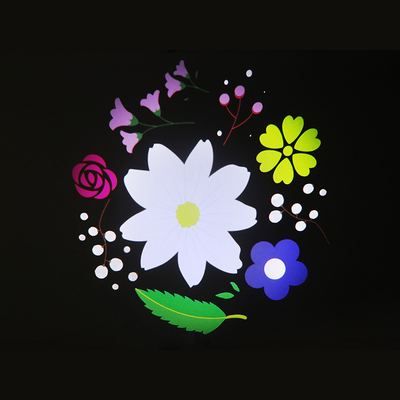 Đèn chiếu Led Gobo 60w Đèn chiếu thay đổi màu tự động Led Đèn chiếu ngoài trời Đèn chiếu Gobo Logo tùy chỉnh Đèn chào đón