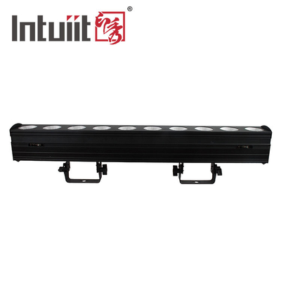 10x9W RGB DMX 3in1 đèn LED tường rửa đèn thanh tuyến tính máy giặt chiếu sáng sân khấu