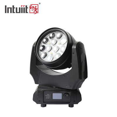 LED 12x10W 4in1 RGBW Máy giặt Zoom Di chuyển đầu Bức tranh Đèn cho DJ Disco Câu lạc bộ đêm Đám cưới Nhà hát Nhà thờ