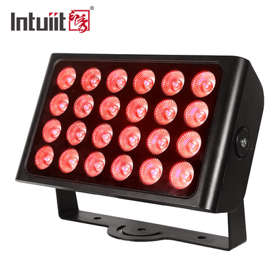 Kiểm soát nước 24pcs 160w đèn LED RGBW 4 In 1 City Color Light 24*10w ngoài trời đèn LED Wall Washer stage