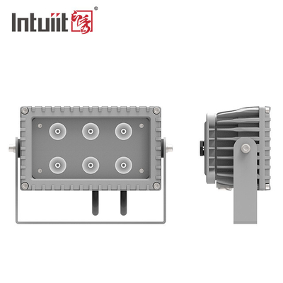 Kiểm tra nước IP65 đèn LED mặt tiền đèn chiếu sáng mặt bằng hình vuông RGBW đèn chiếu sáng LED