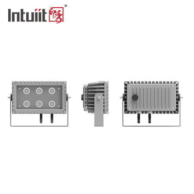 Kiểm tra nước IP65 đèn LED mặt tiền đèn chiếu sáng mặt bằng hình vuông RGBW đèn chiếu sáng LED