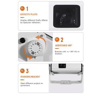Phía ngoài IP65 không thấm nước ánh sáng laser 13W đèn chiếu Firefly ánh sáng laser chiếu ánh sáng sao