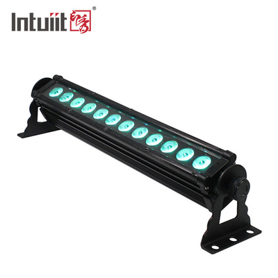 12X3W ngoài trời đèn LED máy giặt tường IP65 chống nước DMX RGB đèn LED dòng máy giặt ánh sáng cho kiến trúc xây dựng mặt tiền ánh sáng