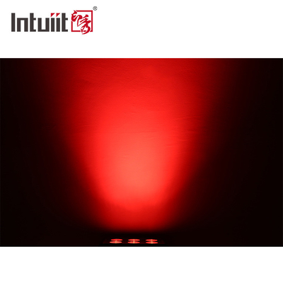 IP65 chống nước 6x5W RGBW 4 trong 1 Đèn LED DMX Control Plane Spot Light Background Stain DJ Disco Stage Lighting