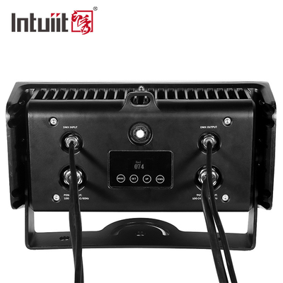 80W ngoài trời IP65 Square DMX RGBW đèn LED đèn lũ cho tòa nhà mặt tiền đèn LED máy giặt tường đèn flash
