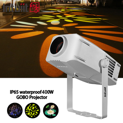 Không thấm nước 400W Rotating Image Logo Floor Gobo Projector ngoài trời Cho quảng cáo