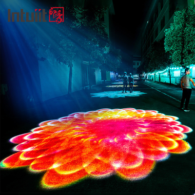 200W Professional Outdoor Waterproof IP65 LED Rotary Gobo Logo Quảng cáo Rotator Projector chiếu ánh sáng
