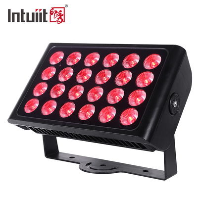 24PCS 10w chống nước Led Wall Washer Light Điện năng cao LED Flood Light RGBW LED City Color Light