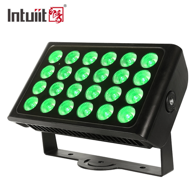 24PCS 10w chống nước Led Wall Washer Light Điện năng cao LED Flood Light RGBW LED City Color Light