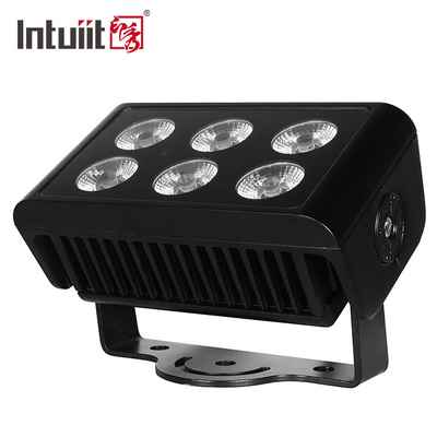 DMX512 6x5W RGBW 4in1 IP65 Kiểm soát không thấm nước DJ Wedding Stage City Wall Washer Outdoor LED Wash Flood Light