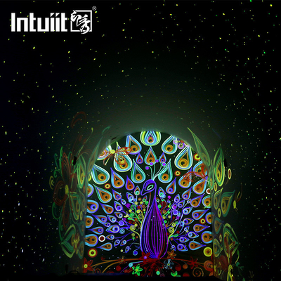 Không thấm nước 13W Sparkling Starry Firefly RGB Star Disco Garden Park Laser Light