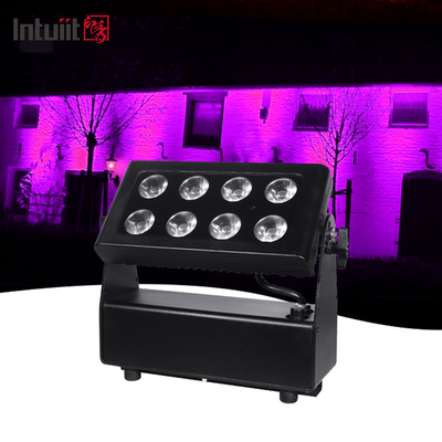 Đèn LED 12x15W RGBW Máy chiếu giặt Đèn chiếu sân khấu DMX Control Kiểm soát chống nước IP65 Dj Disco Công viên ngoài trời Đèn trang trí giặt