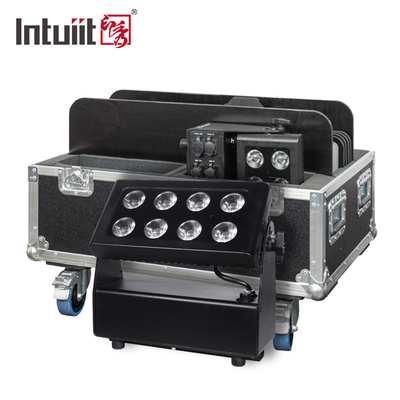 Đèn LED 12x15W RGBW Máy chiếu giặt Đèn chiếu sân khấu DMX Control Kiểm soát chống nước IP65 Dj Disco Công viên ngoài trời Đèn trang trí giặt