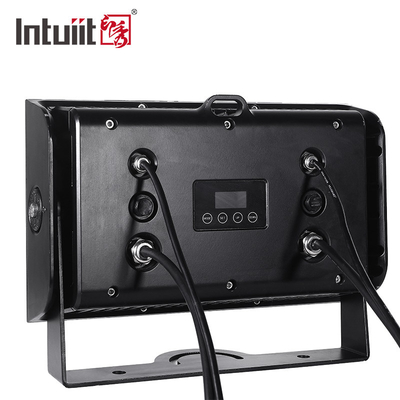 Đèn màu thành phố 8X15W RGBW 4in1 IP54 chống nước đèn máy giặt tường cho DJ bar sân khấu hòa nhạc ngoài trời Điện pin