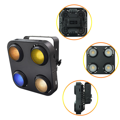 Ip65 400W Amber ấm áp màu trắng Led Cob khán giả đèn mù ngoài trời chống nước đèn mù 4 mắt