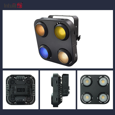 4X90W 4 Eye Led Cob Blinder Light Amber Warm White 2In1 Ip65 Đèn sân khấu LED chống nước
