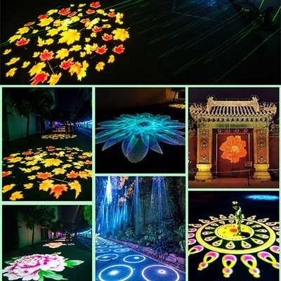 400W LED chống nước Gobo Projector tùy chỉnh Gobo ngoài trời Logo Projector