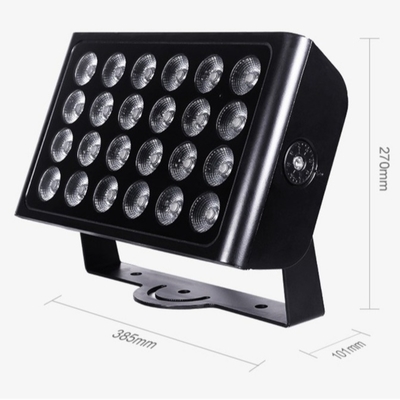 24x10w 4in1 Rgbw Led Outdoor Wall Washer Flood Lights Garden Wedding Party DJ Stage Light