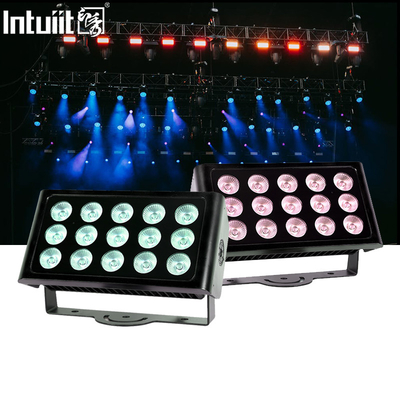 Kiểm soát không thấm nước IP65 City Color COB 80W RGBW ngoài trời Led Wall Wash Flood Light