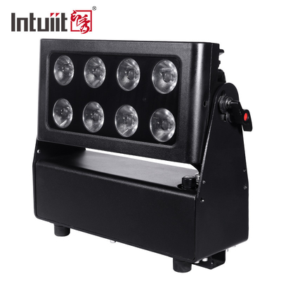Ống chống thấm pin Điện không dây City Color Lightening Projector 8X15W RGBW LED Đèn sân khấu LED