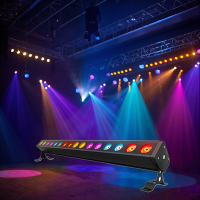 Ánh sáng LED ngoài trời chống nước IP65 Wall Washer 16 * 5W DMX512 RGBW Ánh sáng sân khấu căn hộ nhôm