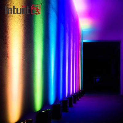 Đèn sân khấu tiệc cưới điều khiển từ xa IP54, đèn LED pin RGB không dây DJ, thanh đèn DMX512 4x12W