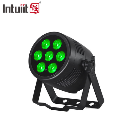 7x20W RGBWAUv 6in1 Par Uplight Đèn sân khấu LED