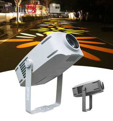 Máy chiếu ngoài trời Gobo 200w Máy chiếu quảng cáo xoay LED chống nước IP65 Logo Gobo Projector Light
